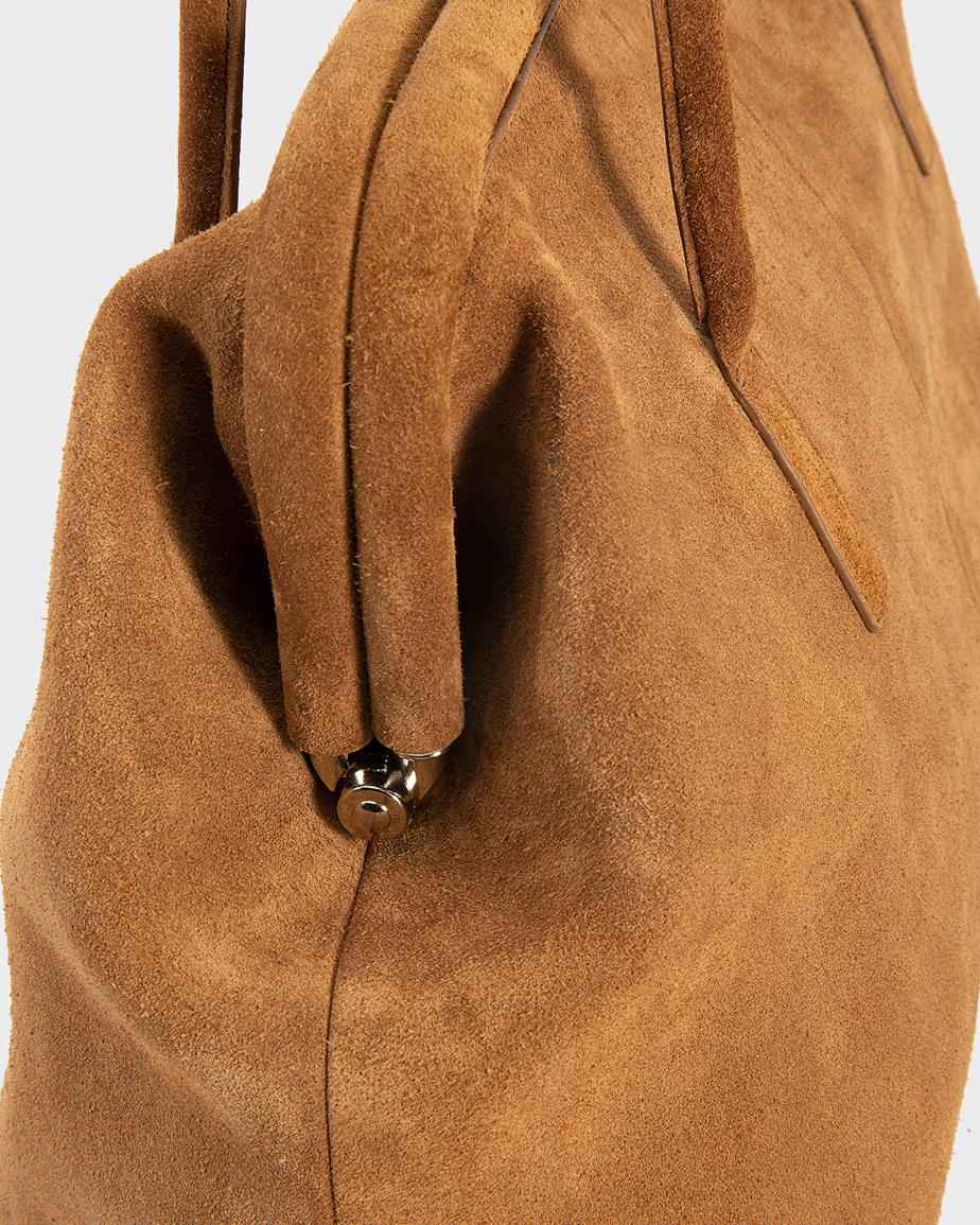 Vagabond Louisiana Tasche - Braunes, Veloursleder