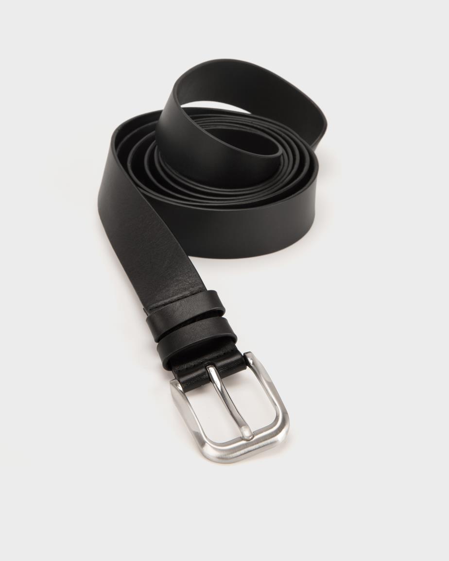 Vagabond Double Wrap Belt - Schwarzes, Leder