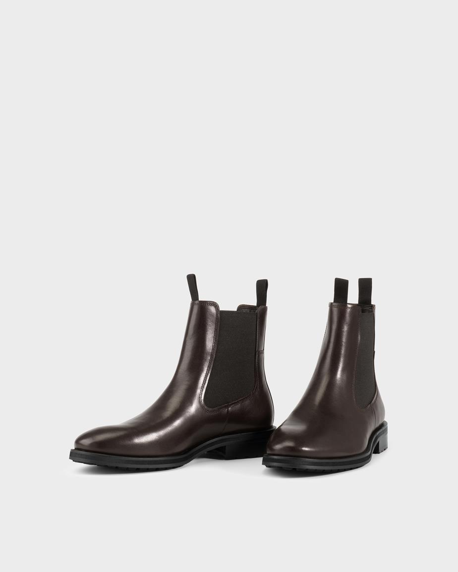 Vagabond Brian Stiefel - Dunkelbraunes, Leder