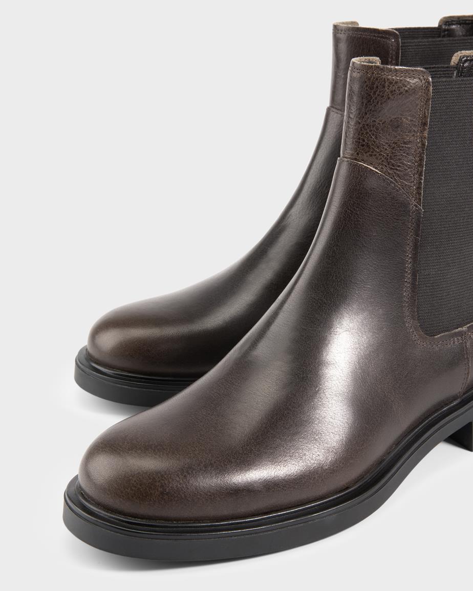Vagabond Freya Chelsea Boots - Dunkelbraunes, Leder