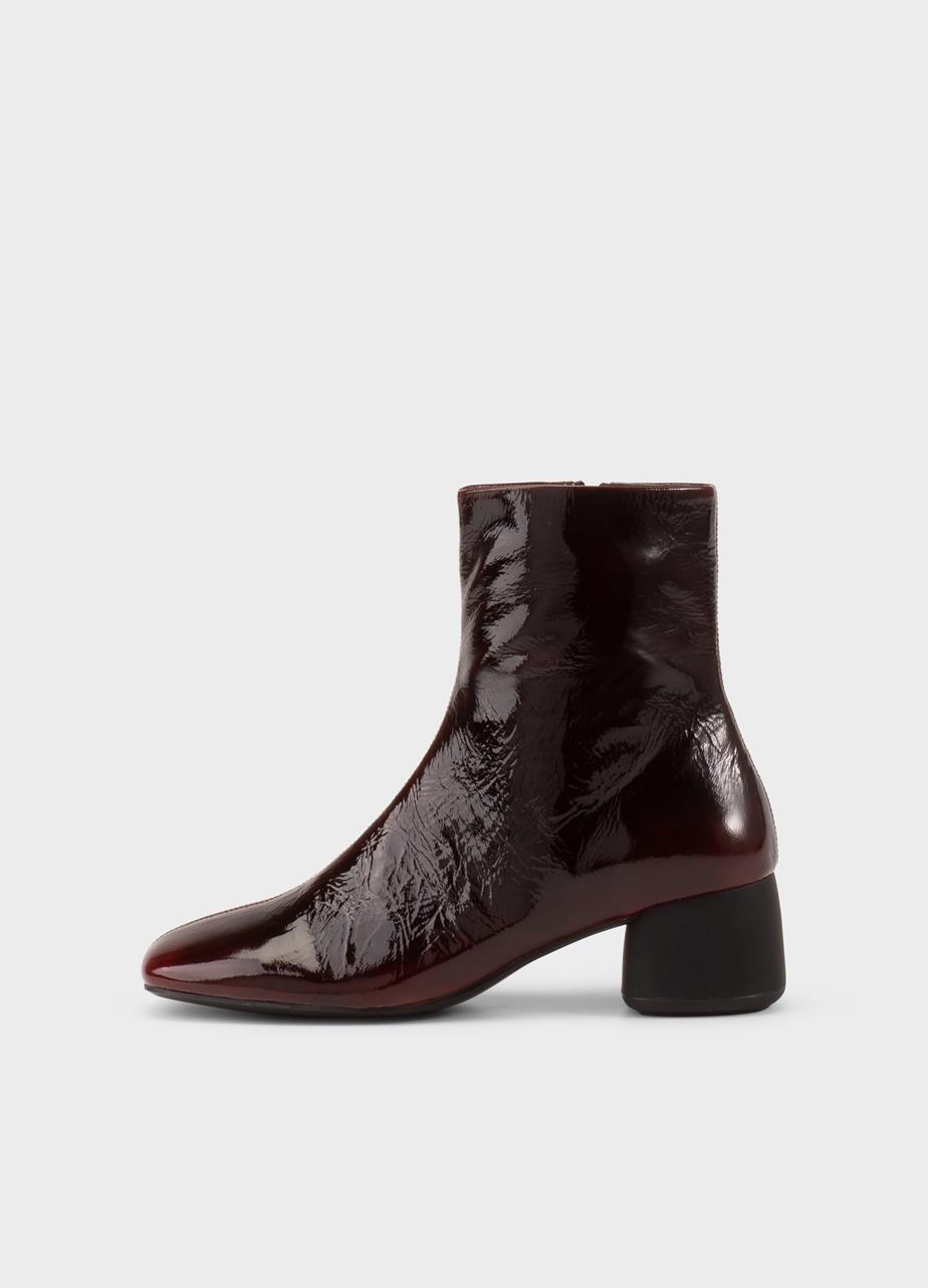 Vagabond Livia Stiefeletten - Dunkelrotes, Lackleder