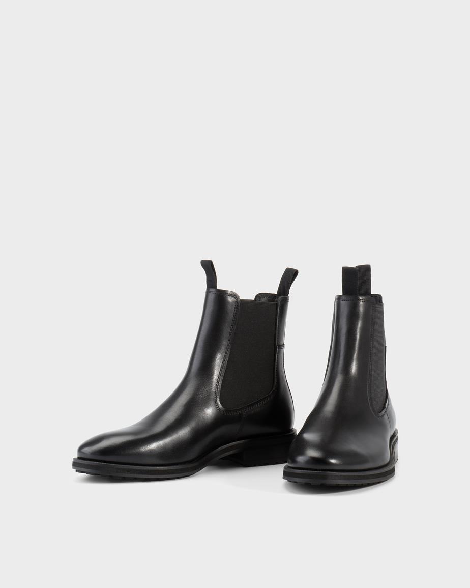 Vagabond Brian Stiefel - Schwarzes, Leder