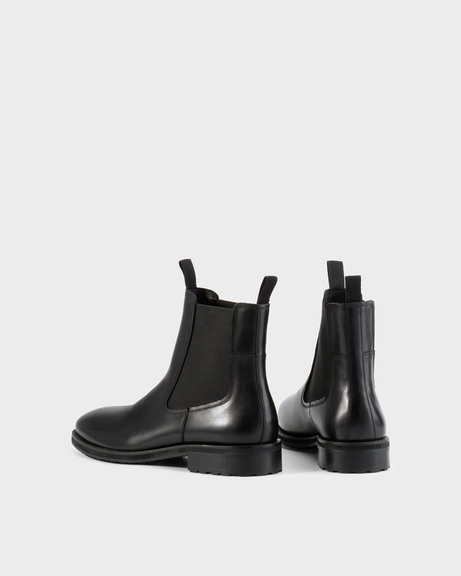 Vagabond Brian Stiefel - Schwarzes, Leder