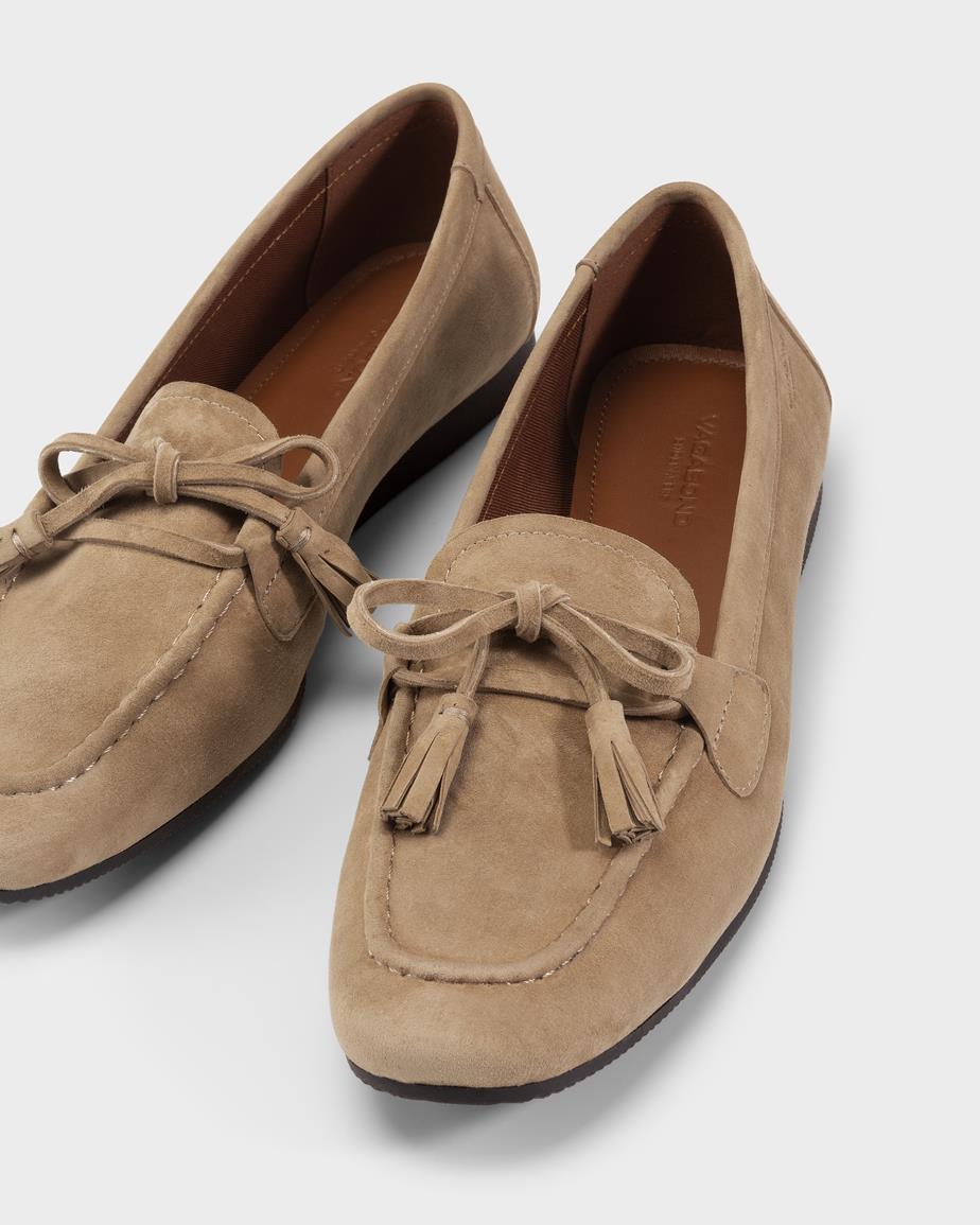 Vagabond Hillary Schuhe - Hellbraunes, Veloursleder
