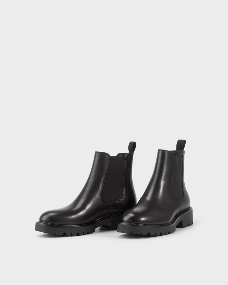 Vagabond Kenova Chelsea Boots - Schwarzes, Leder