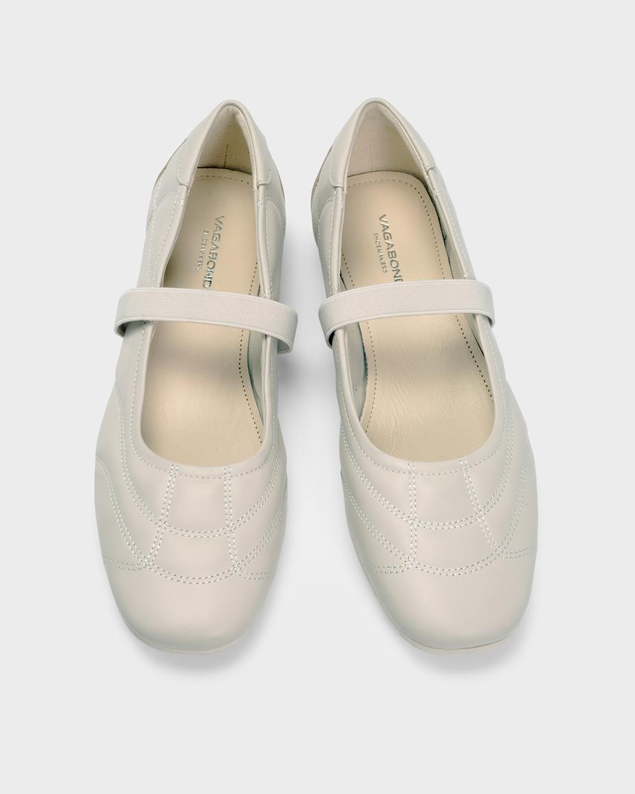 Vagabond Hillary Ballerinas - Offwhite, Leder