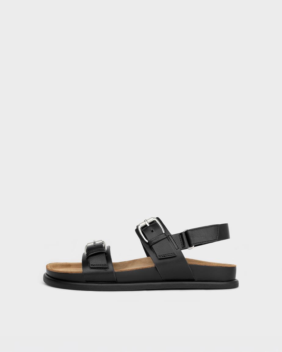 Vagabond Effie Sandalen - Schwarzes, Leder