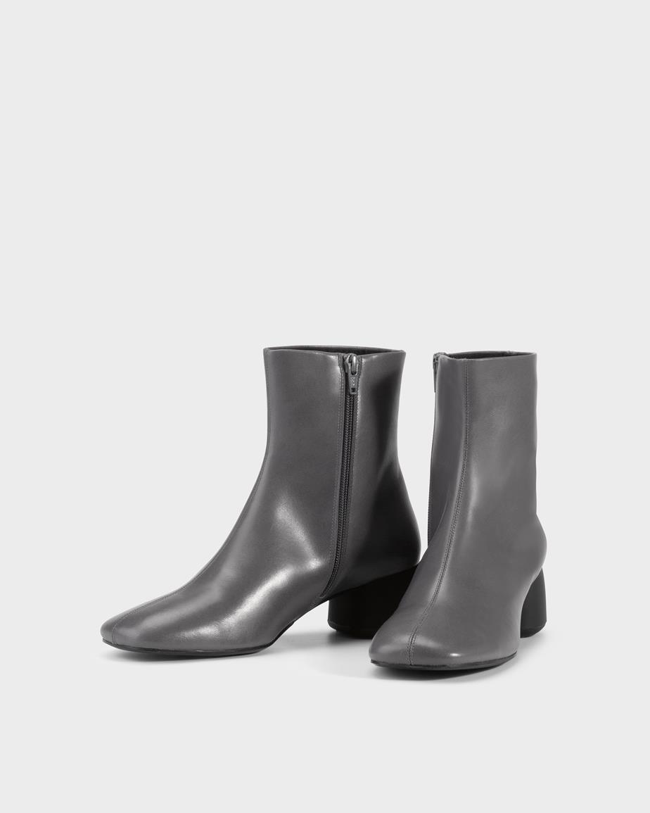 Vagabond Livia Stiefeletten - Dunkelgrau, Leder