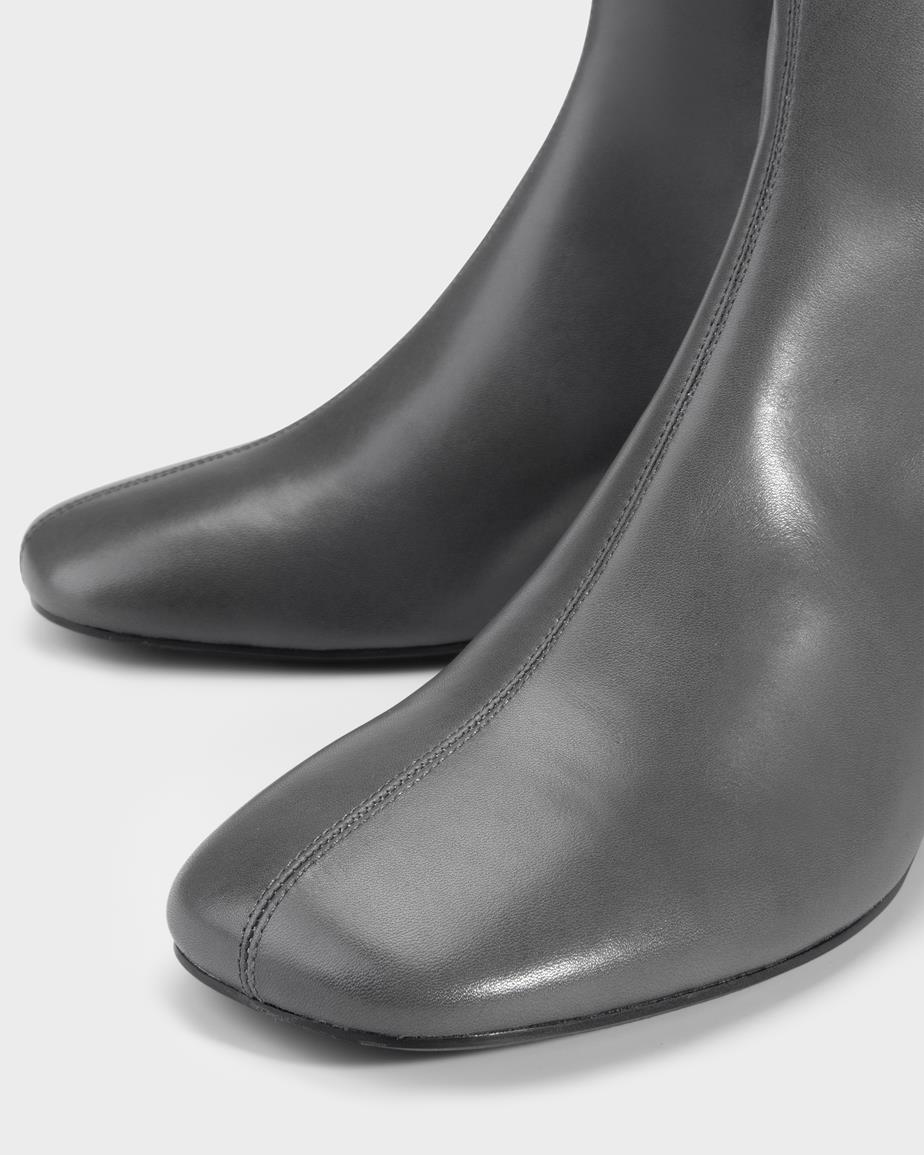 Vagabond Livia Stiefeletten - Dunkelgrau, Leder