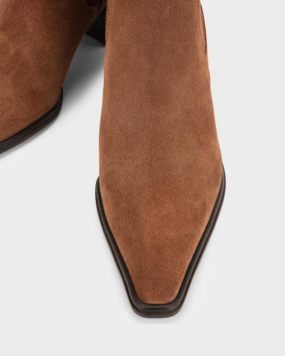 Vagabond Giselle Stiefel - Braunes, Veloursleder