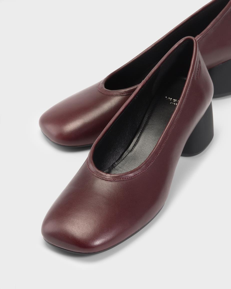 Vagabond Livia Pumps - Dunkelrotes, Leder