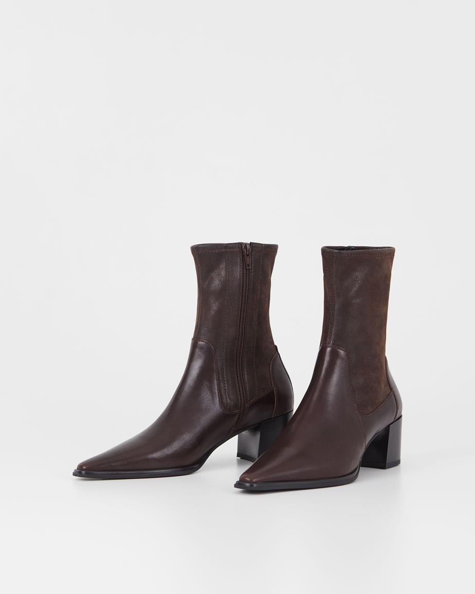Vagabond Giselle Stiefeletten - Braunes, Leder/Kombination