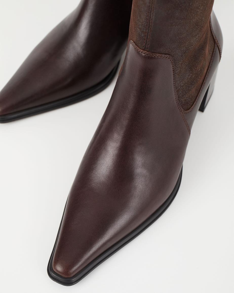 Vagabond Giselle Stiefeletten - Braunes, Leder/Kombination
