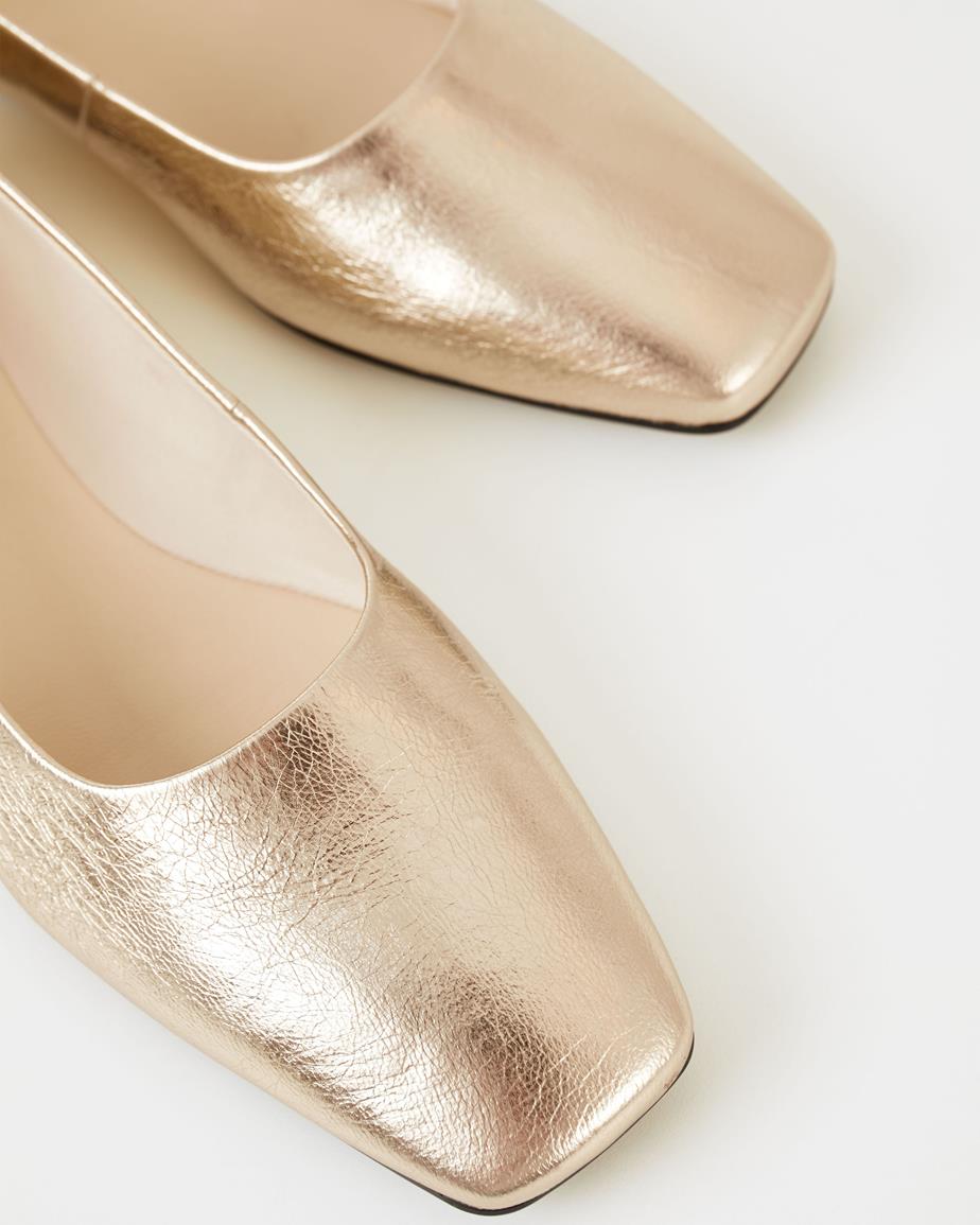 Vagabond Delia Schuhe - Gold, Metallic-Leder
