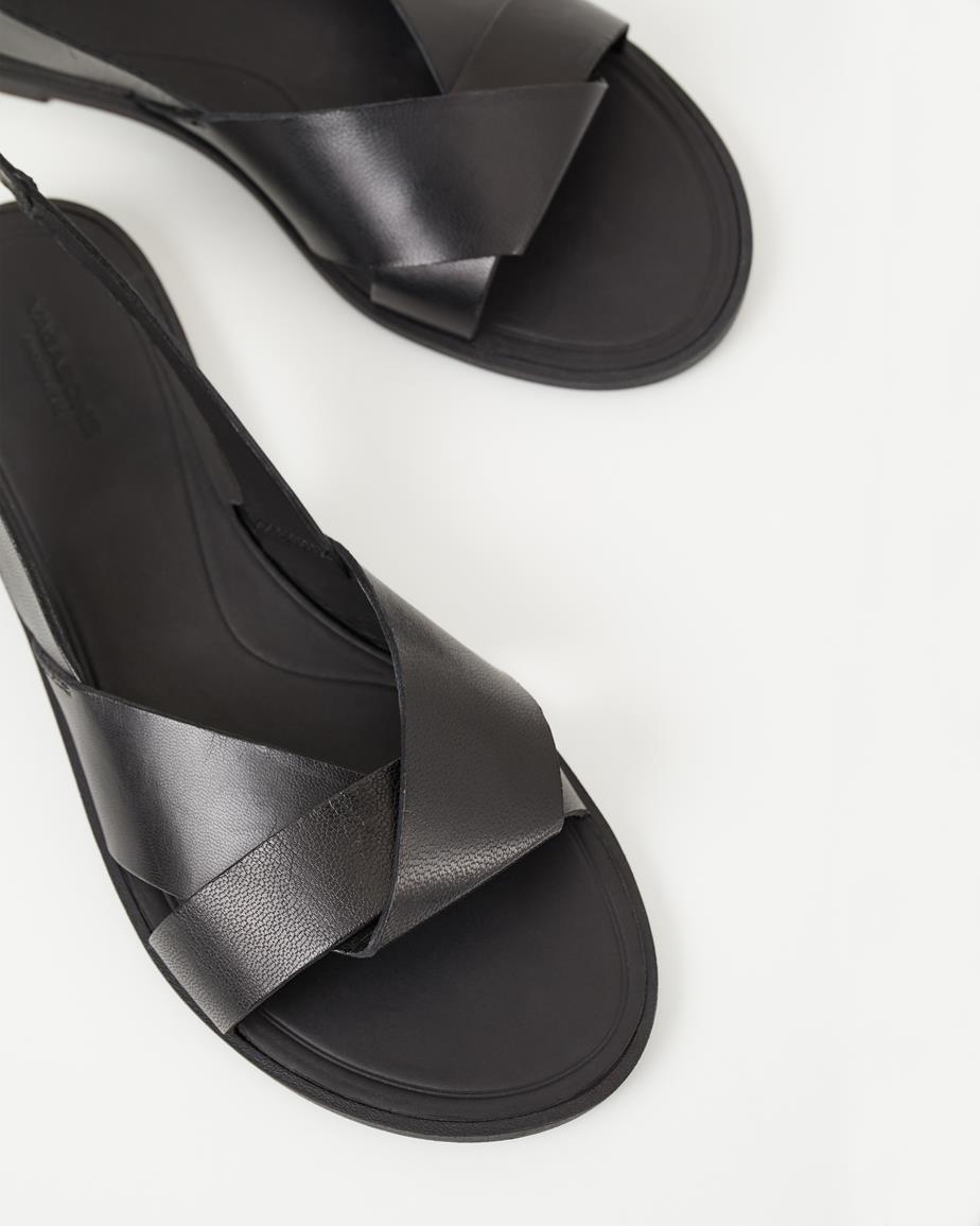 Vagabond Tia 2.0 Sandalen - Schwarzes, Leder