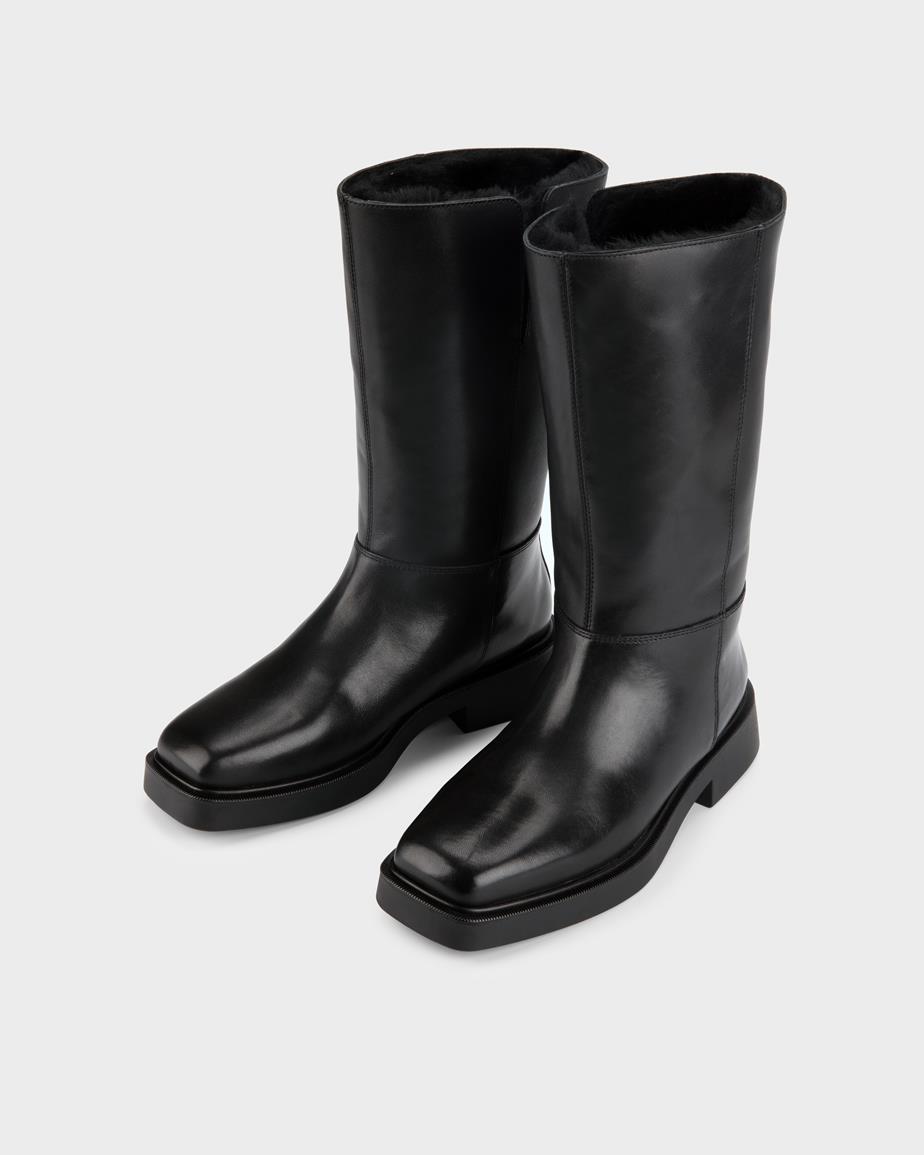 Vagabond Jillian Stiefel - Schwarzes, Leder