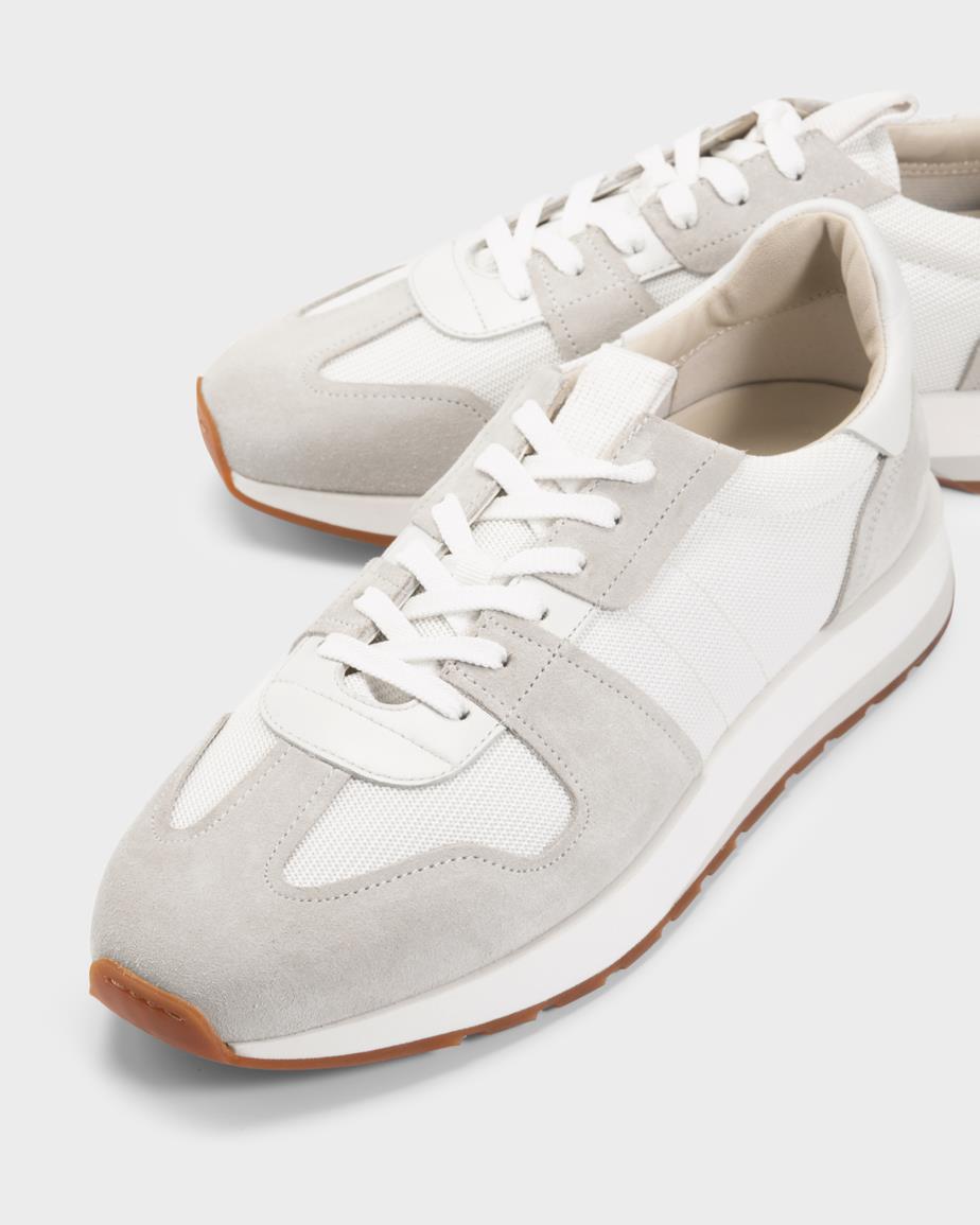 Vagabond Paul Runner Sneaker - Offwhite, Leder/Textil
