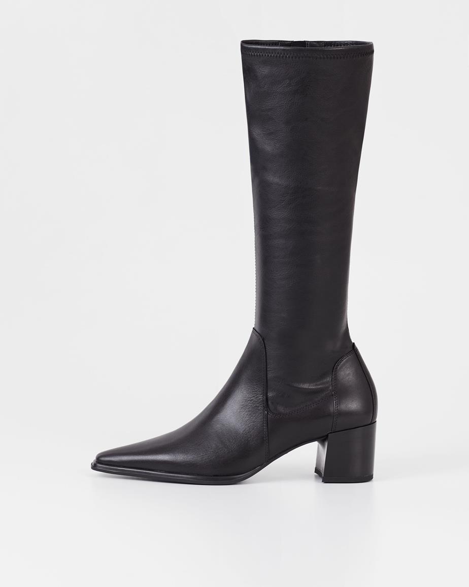 Vagabond Giselle Hohe Stiefel - Schwarzes, Leder/Kombination