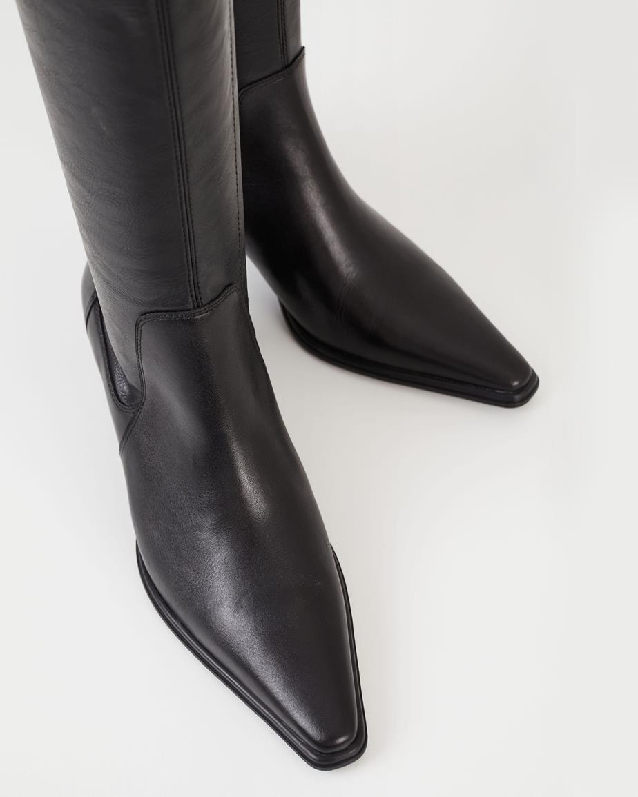 Vagabond Giselle Hohe Stiefel - Schwarzes, Leder/Kombination