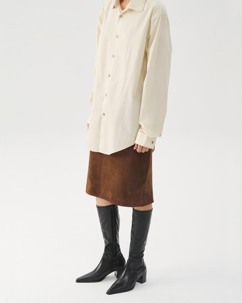 Vagabond Giselle Hohe Stiefel - Schwarzes, Leder/Kombination