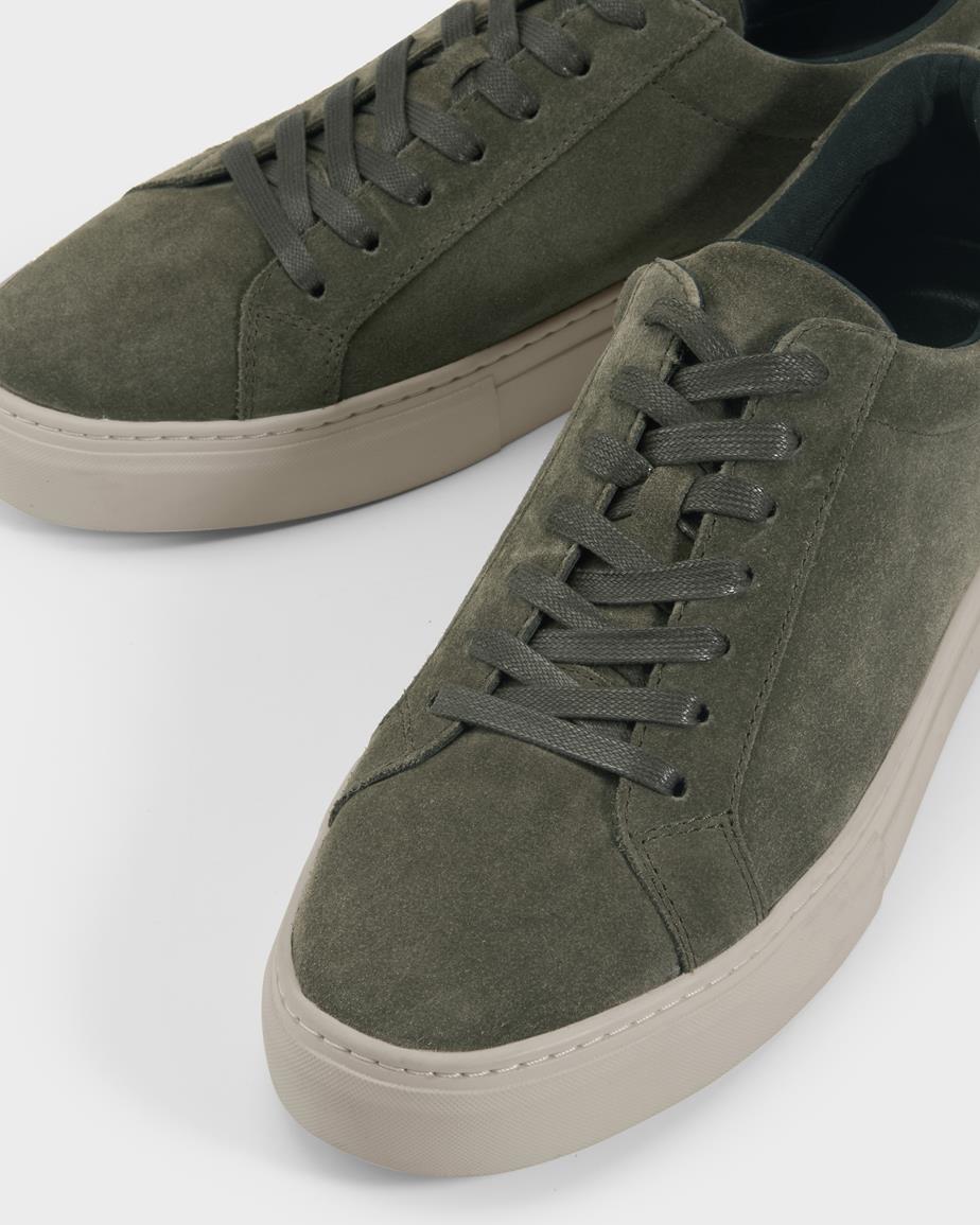 Vagabond Paul 2.0 Sneaker - Dunkelgrün, Veloursleder