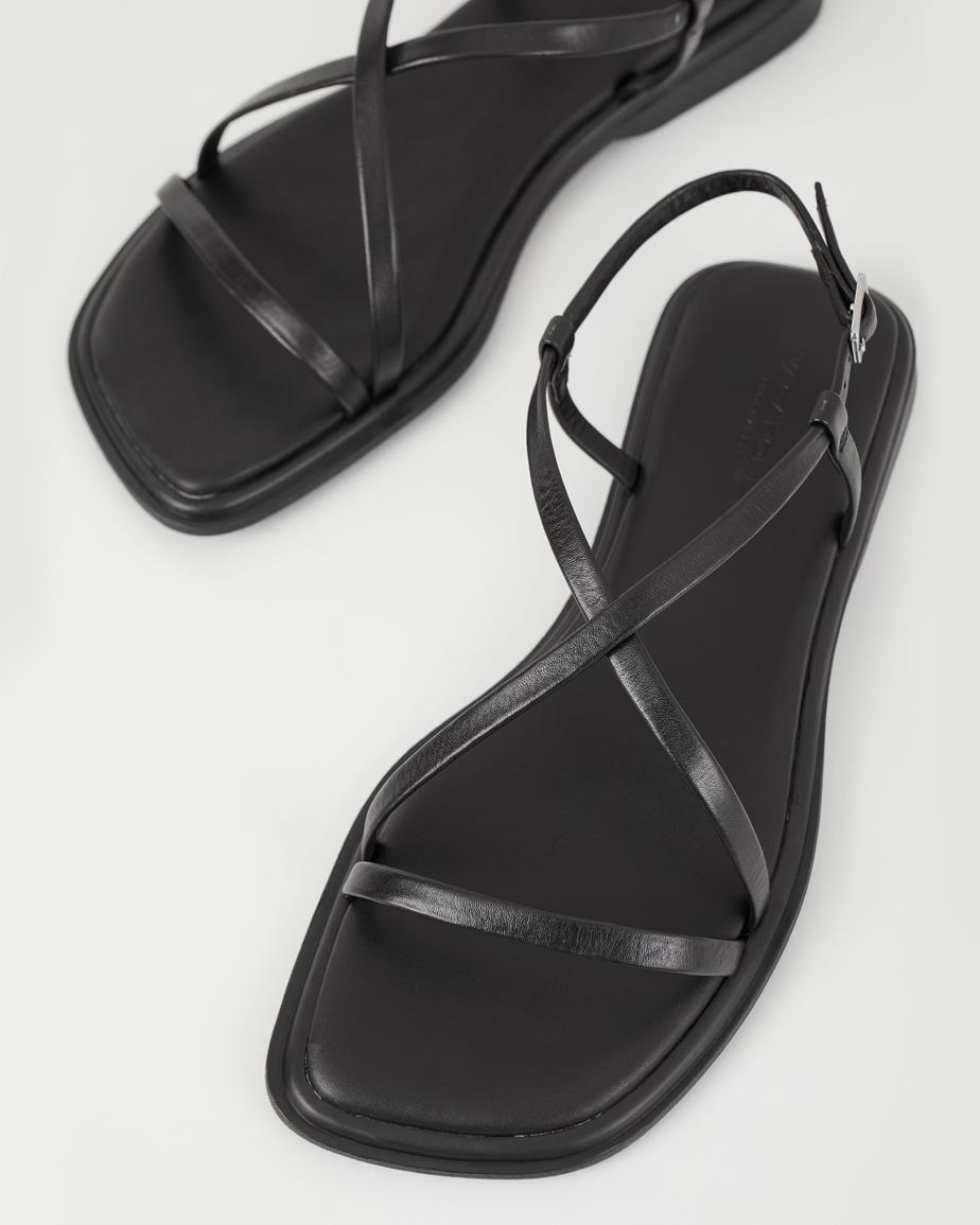 Vagabond Izzy Sandalen - Schwarzes, Leder
