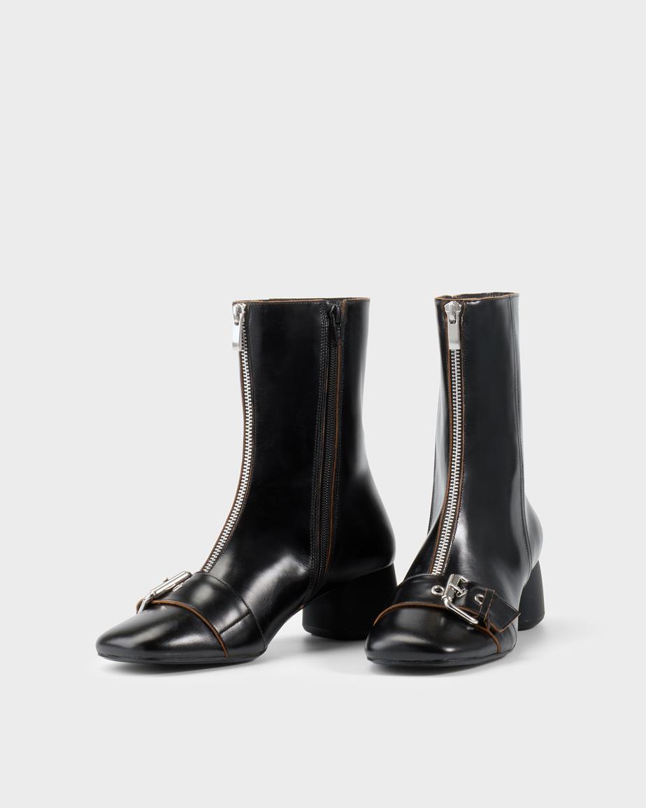 Vagabond Livia Stiefeletten - Schwarzes, Kontrastkanten