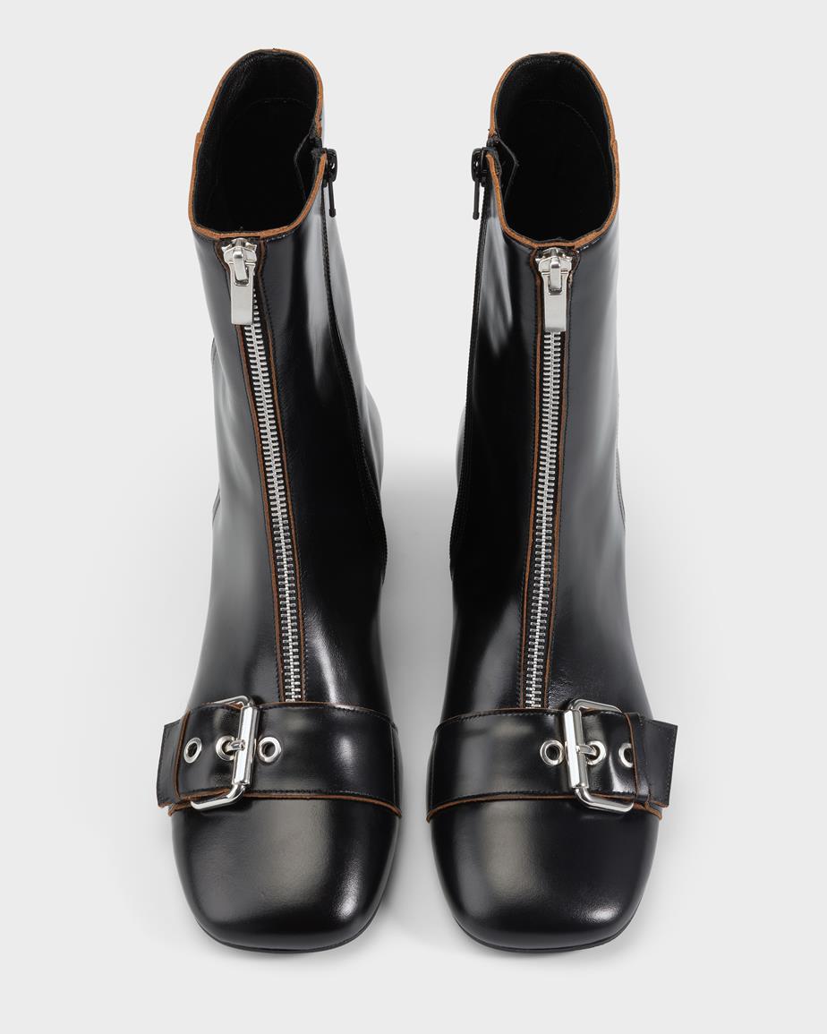 Vagabond Livia Stiefeletten - Schwarzes, Kontrastkanten