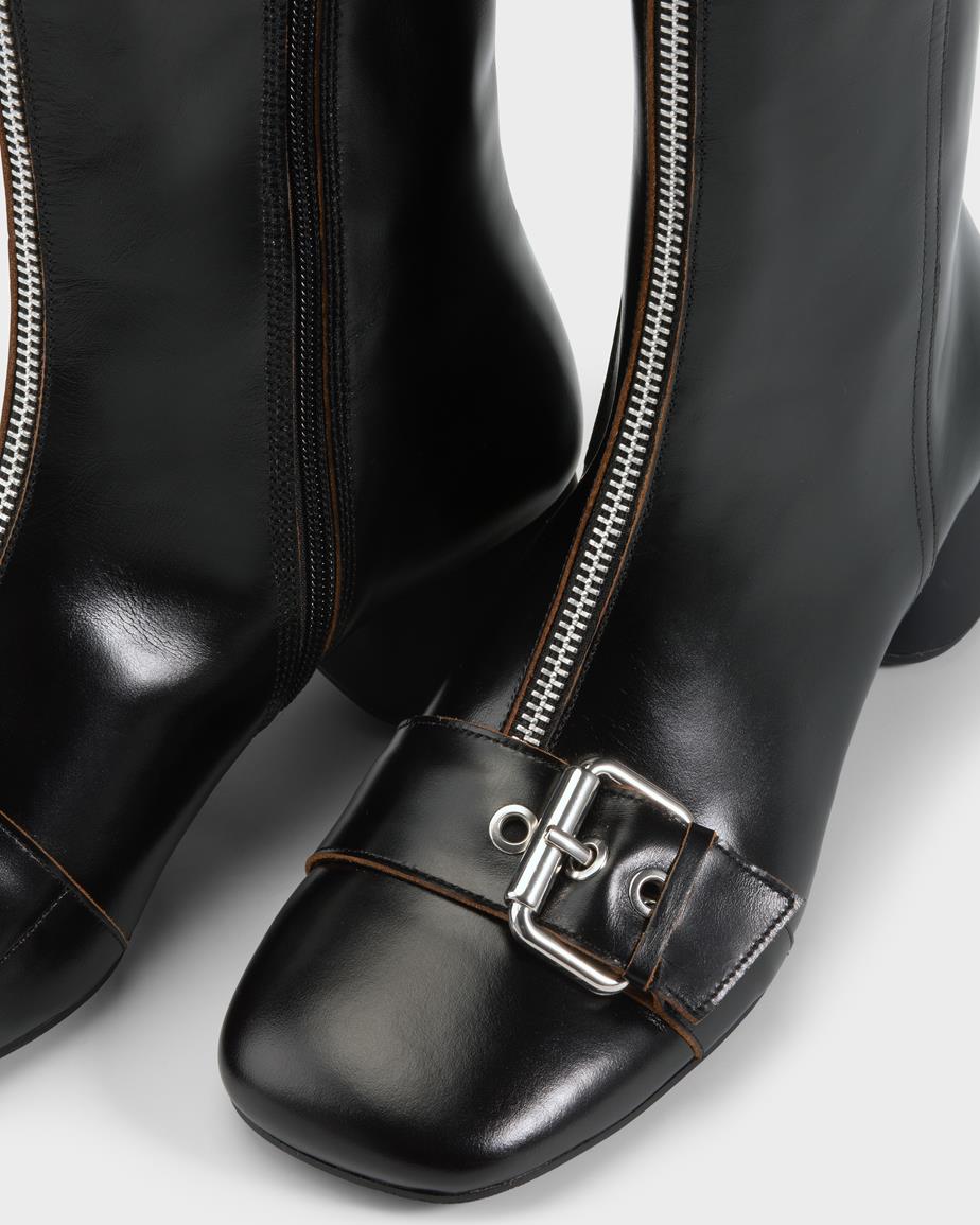 Vagabond Livia Stiefeletten - Schwarzes, Kontrastkanten