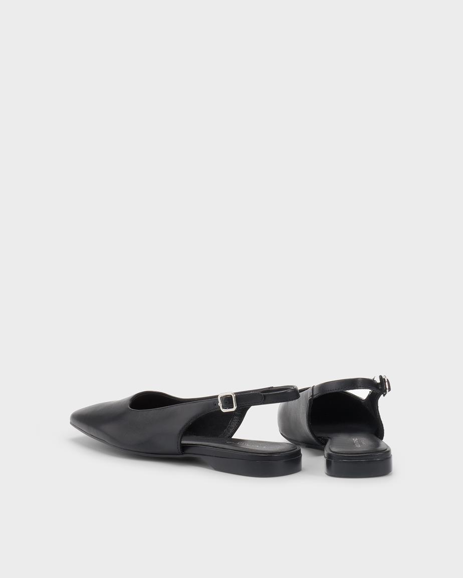 Vagabond Delia Ballerinas - Schwarzes, Leder