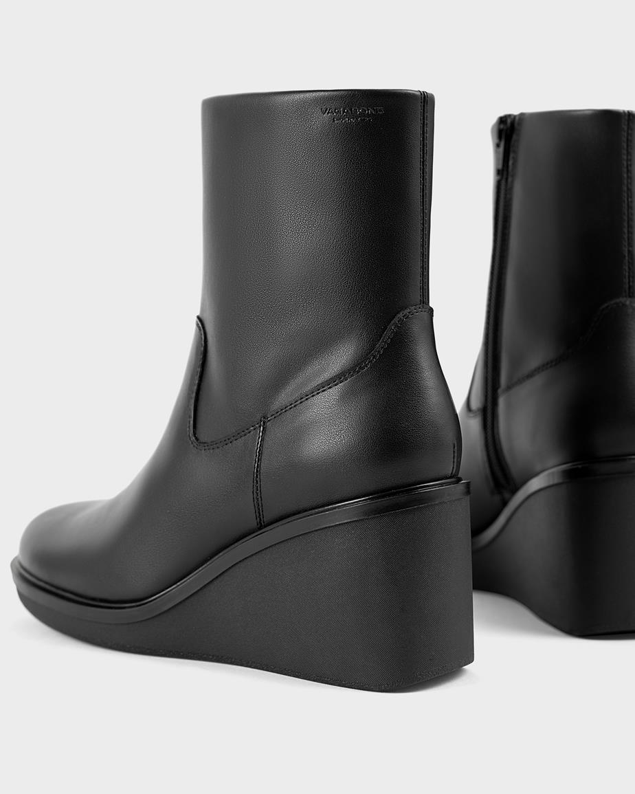 Vagabond Deena Stiefel - Schwarzes, Lederimitat