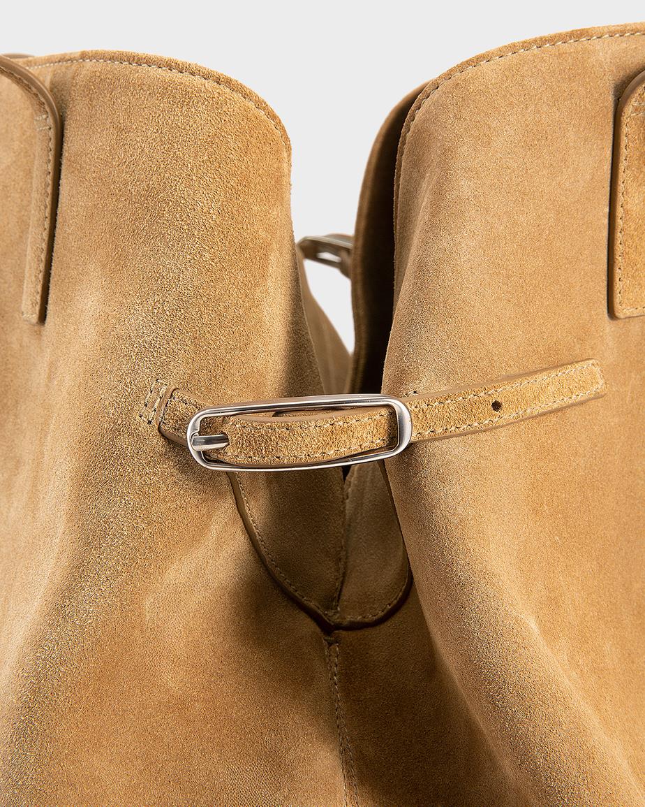 Vagabond Cannes Tasche - Beiges, Veloursleder