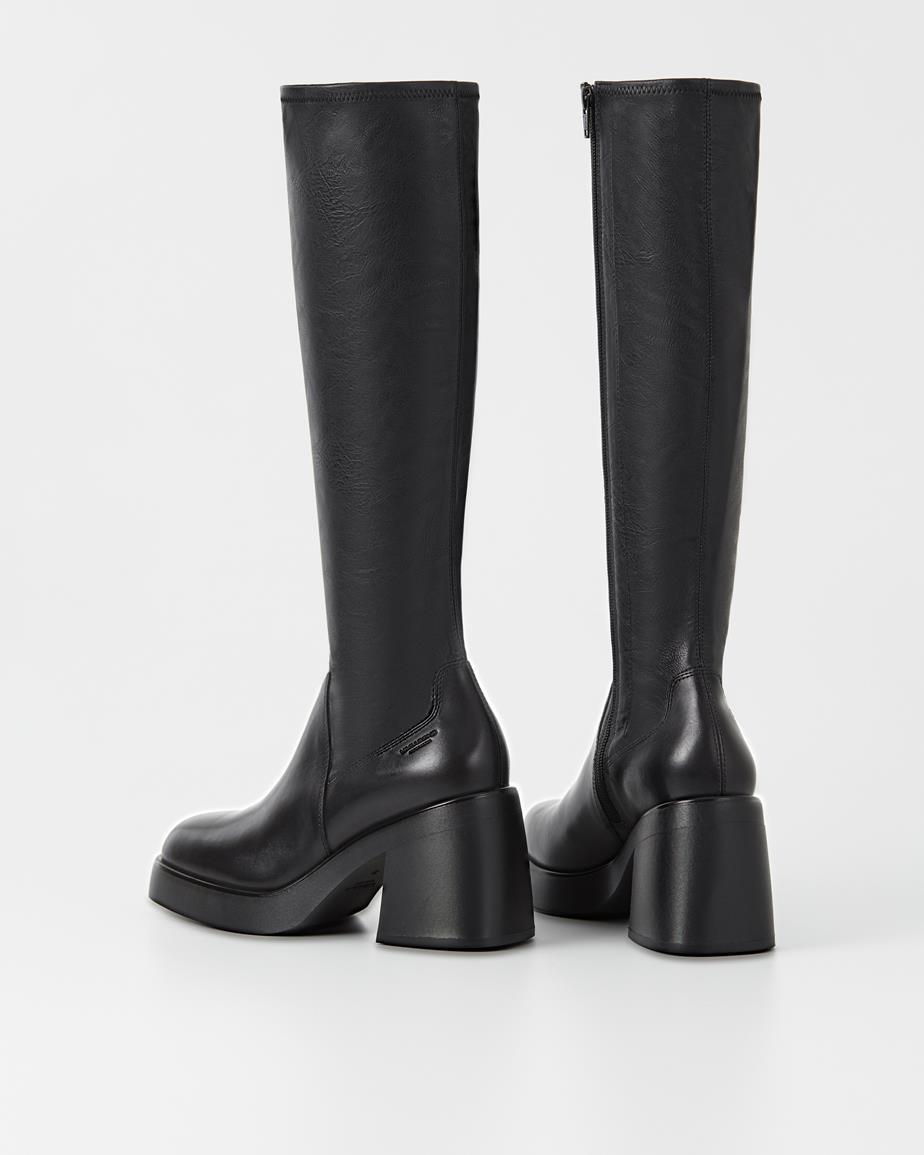Vagabond Brooke Hohe Stiefel - Schwarzes, Leder/Kombination