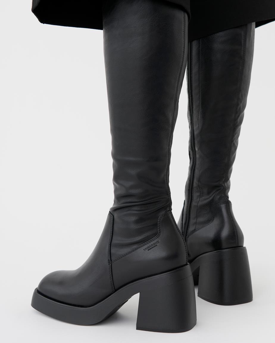 Vagabond Brooke Hohe Stiefel - Schwarzes, Leder/Kombination