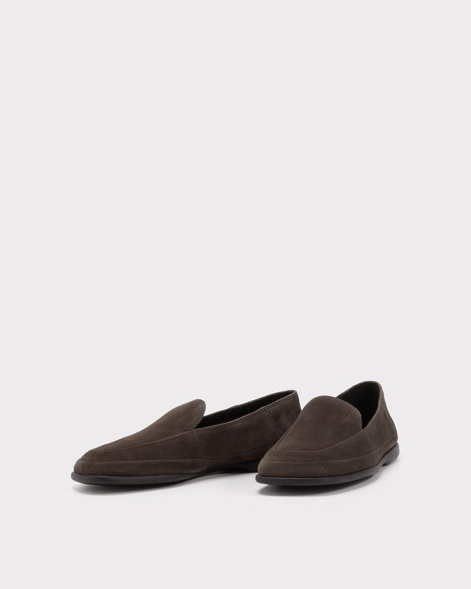 Vagabond Sammie Loafer - Dunkelbraunes, Veloursleder