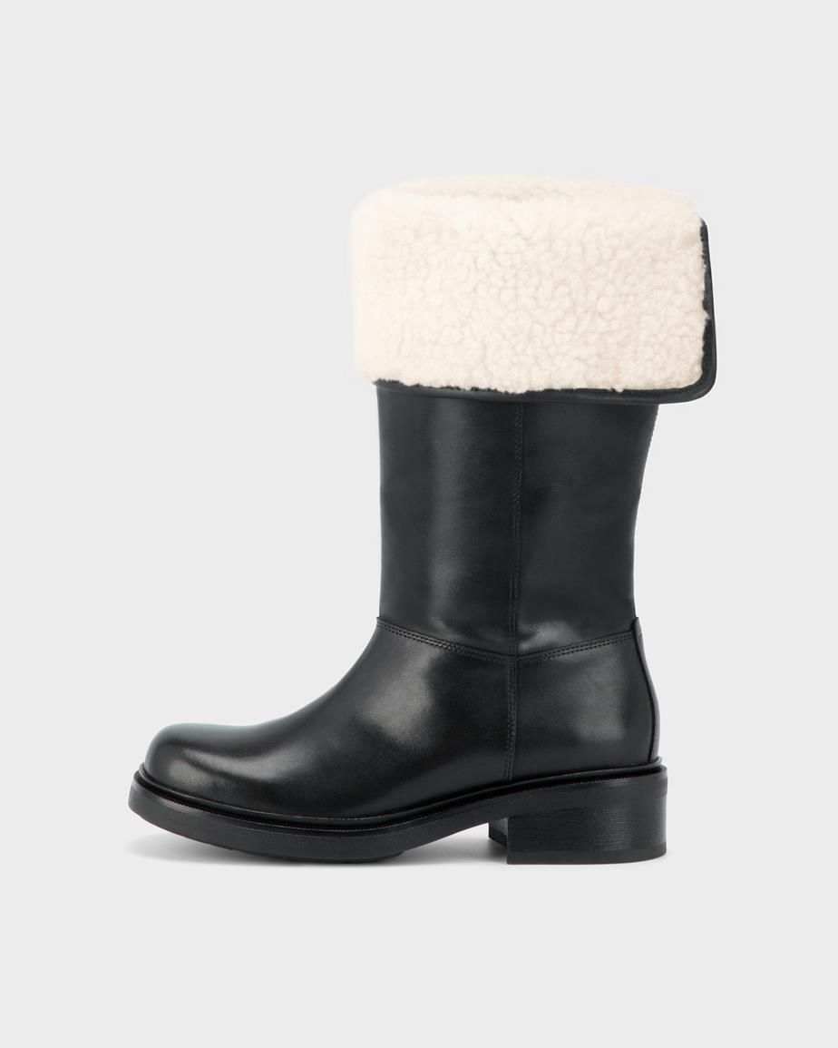 Vagabond Karlie Stiefel - Schwarzes, Leder