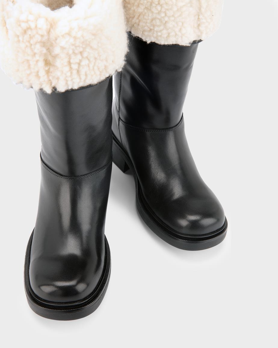 Vagabond Karlie Stiefel - Schwarzes, Leder