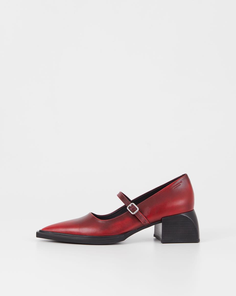 Vagabond Vivian Pumps - Rotes, Gebürstet Leder