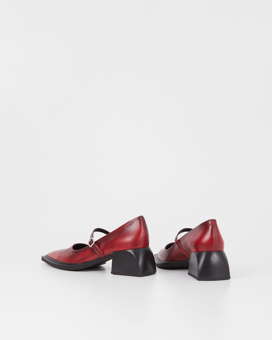 Vagabond Vivian Pumps - Rotes, Gebürstet Leder