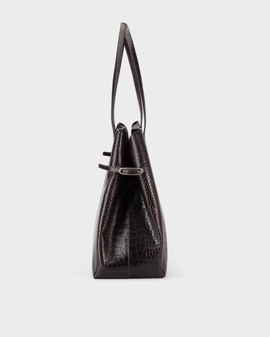 Vagabond Cannes Tasche - Braunes, Geprägtes Leder