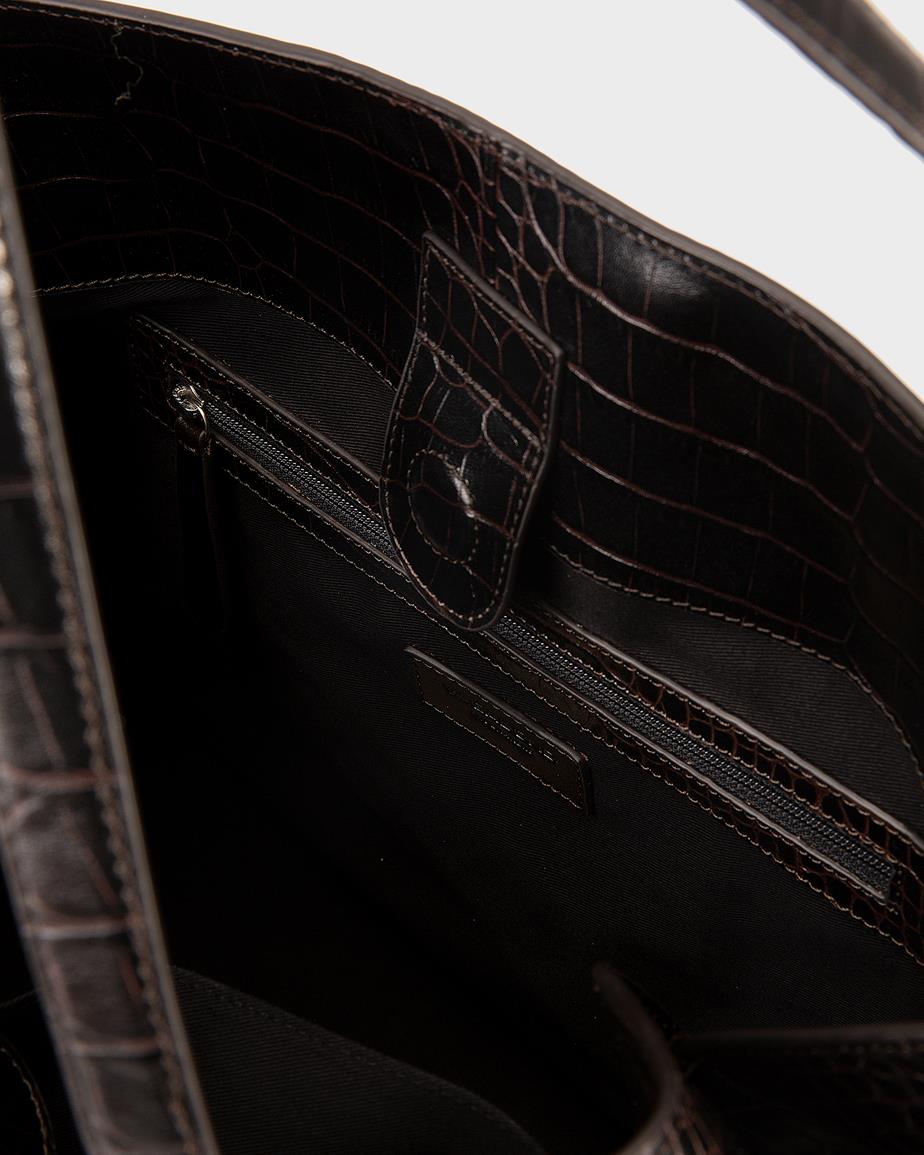 Vagabond Cannes Tasche - Braunes, Geprägtes Leder