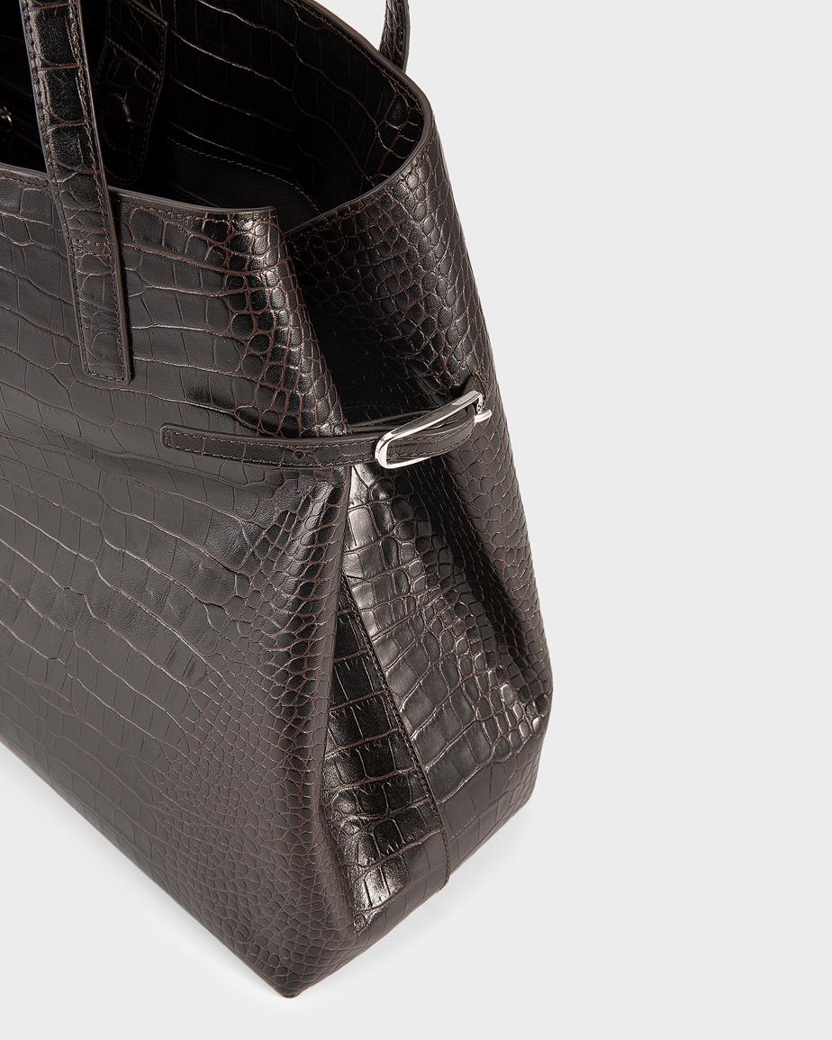 Vagabond Cannes Tasche - Braunes, Geprägtes Leder