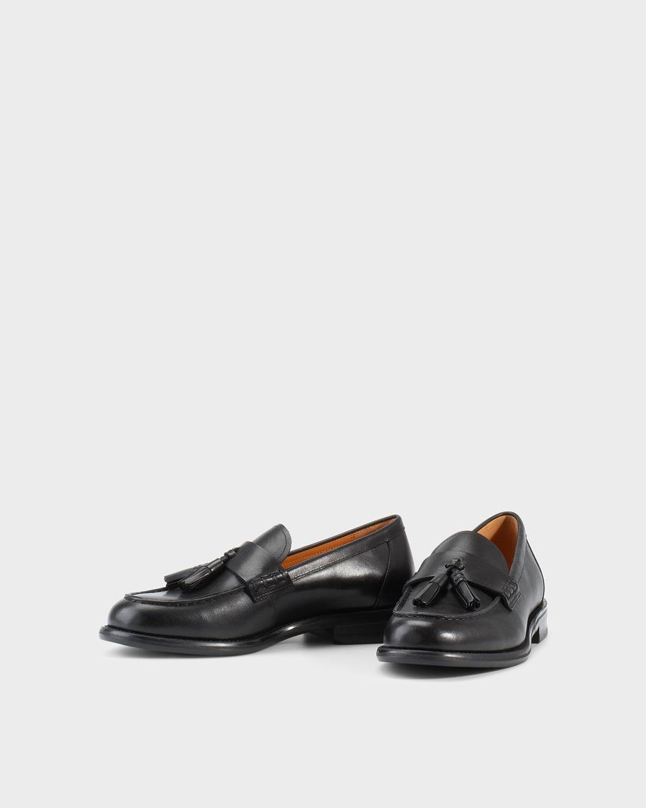 Vagabond Linn Loafer - Schwarzes, Leder