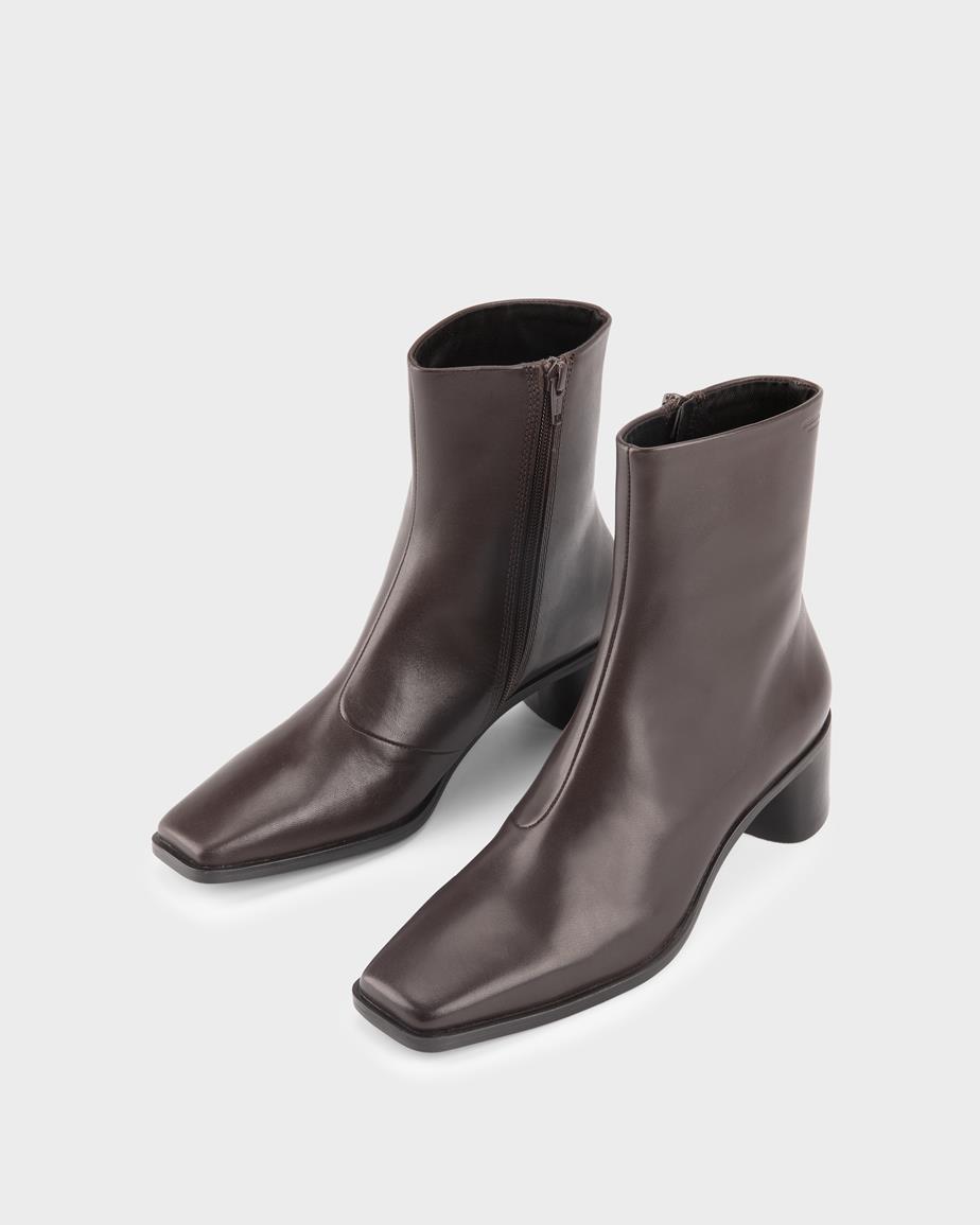 Vagabond Fay Stiefeletten - Dunkelbraunes, Leder