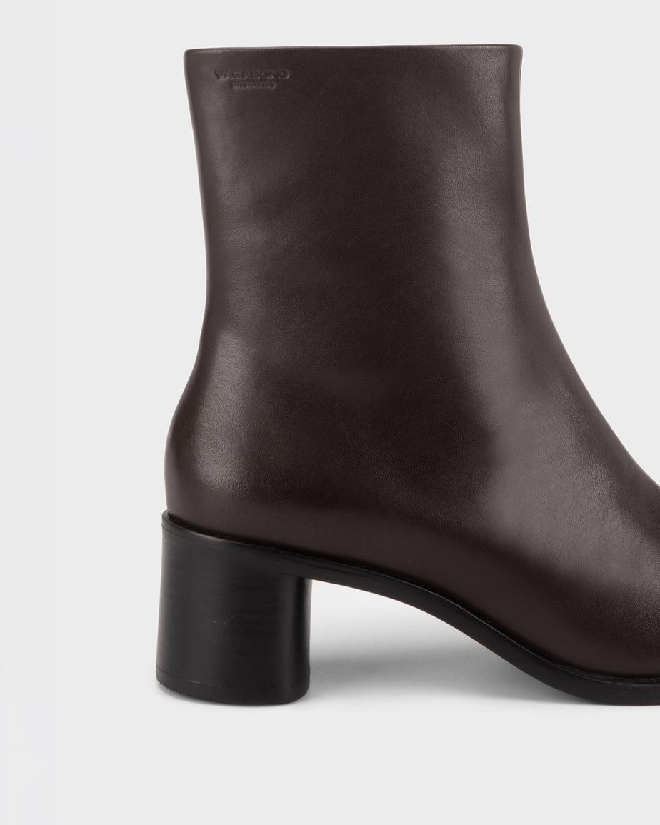 Vagabond Fay Stiefeletten - Dunkelbraunes, Leder