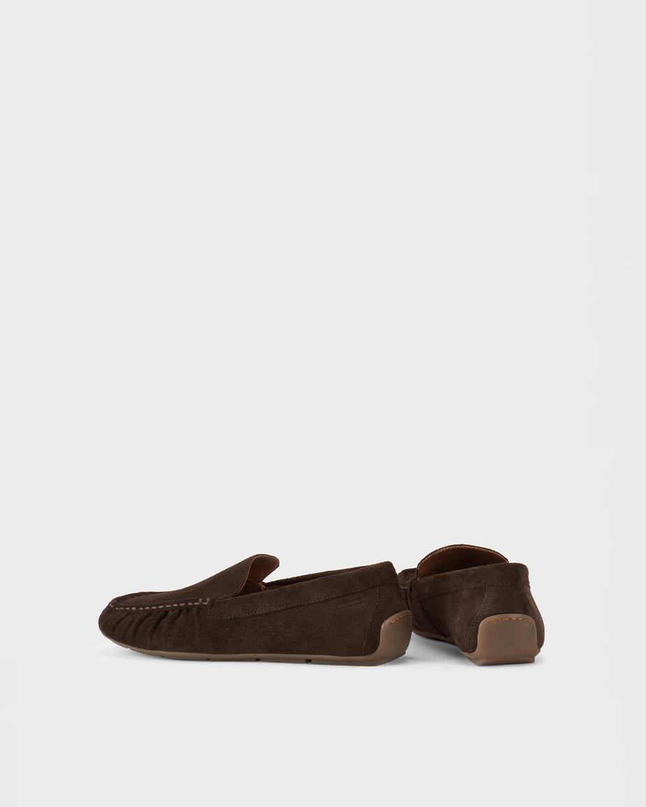 Vagabond Mika Loafer - Braunes, Veloursleder