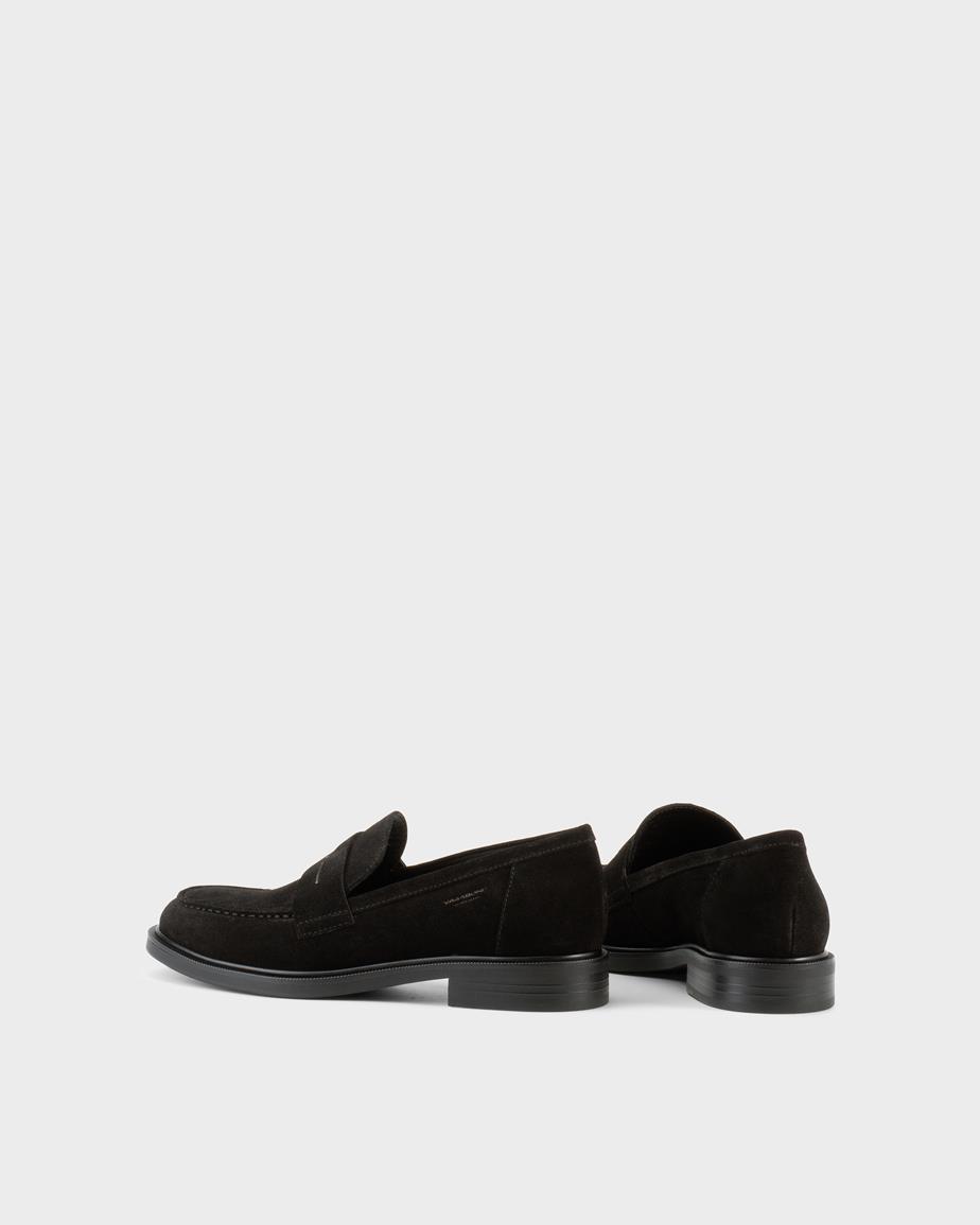 Vagabond Amina Loafer - Schwarzes, Veloursleder