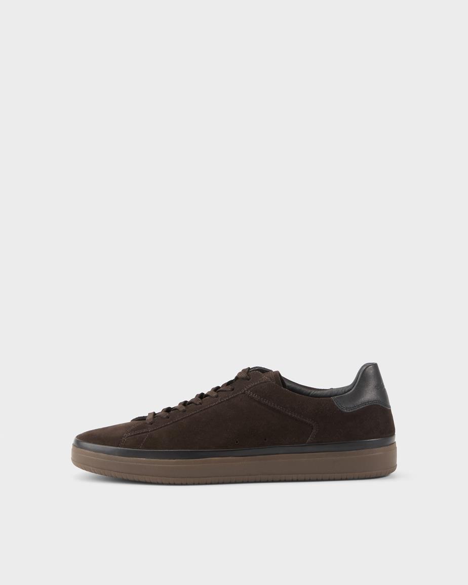 Vagabond Leo Sneaker - Dunkelbraunes, Veloursleder