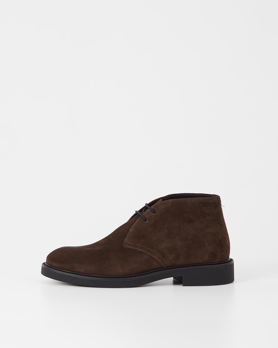 Vagabond Alex M Stiefel - Dunkelbraunes, Veloursleder