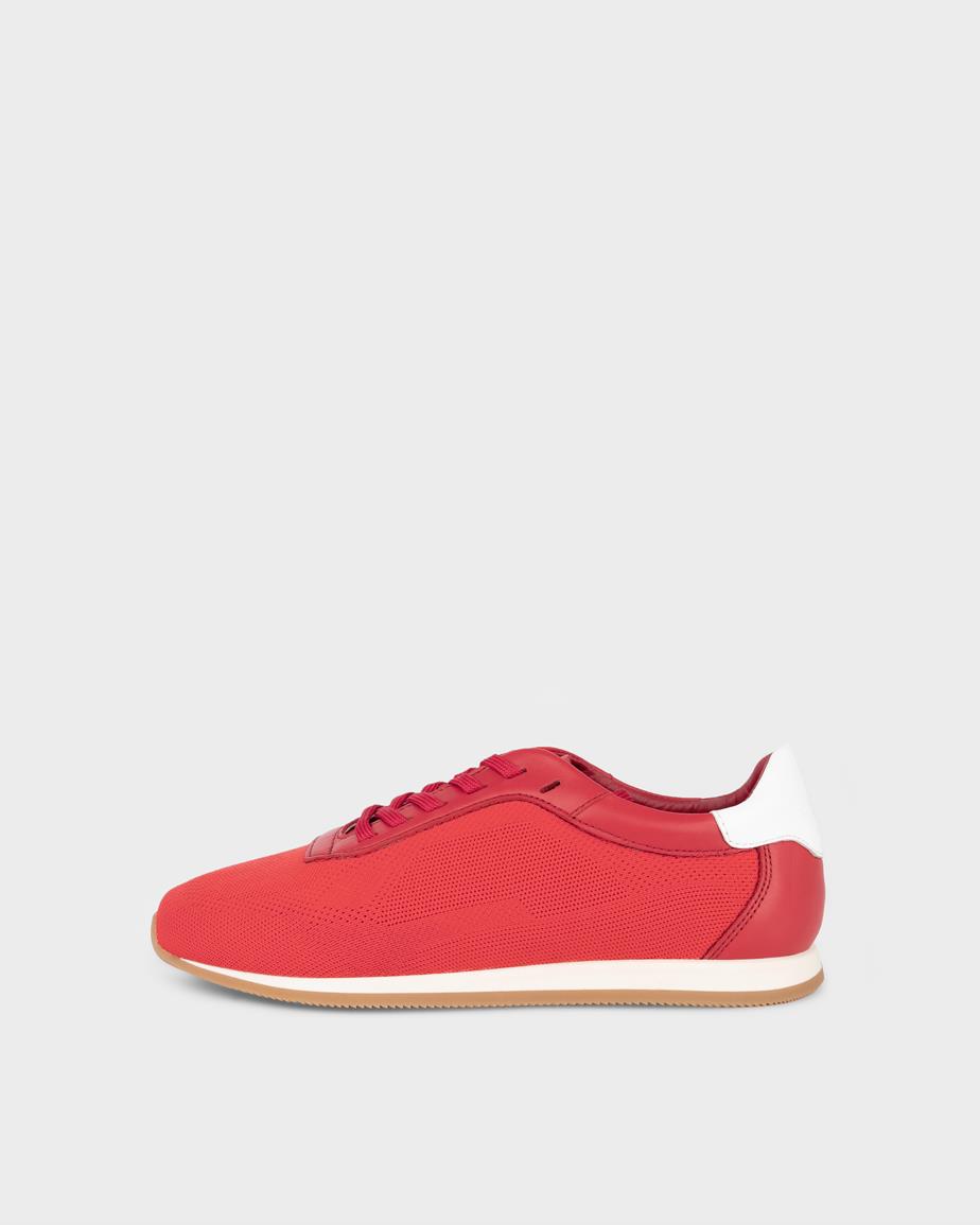 Vagabond Yasmin Sneaker - Rotes, Leder/Textil